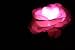 LED Hair Clip Plush White LED Rose Hair Clip