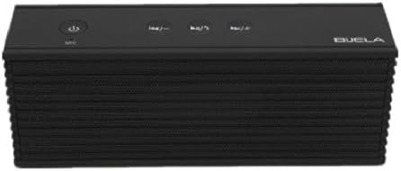 Wireless Bluetooth Bass Speaker Handsfree Bass Sound Aluminum Alloy Aux for phone PC - Black