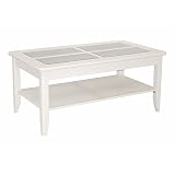 Bianca Frosted Glass Top Coffee Table