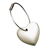 Heart Wire Loop Key Ring