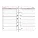 Daily Planner Refill Pages, 7HP, Jan-Dec, 5-1/2