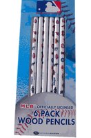 MLB Pencils x 6pcs set