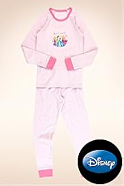 Younger Girls Disney Princess Thermal Top Leggings Set