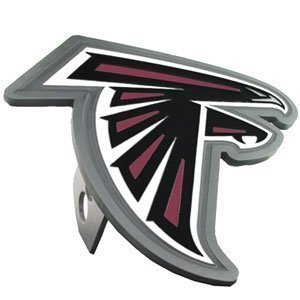 Atlanta Falcons Large Logo-Only Hitch Cover - NFL Football Fan Shop Sports Team Merchandise