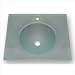 Whitehaus Collection WHLOOM-F New Generation Square Matte Glass Counter Top