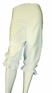 Alexanders Costumes Rag Doll Bloomers, White, Medium
