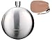 Titanium Round Flask by Snow Peak, Curved