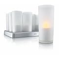 Philips IMAGEO LED Kerzen 12er Set wei�