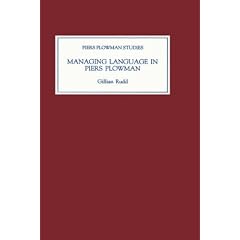 Managing Language in Piers Plowman (Piers Plowman Studies)