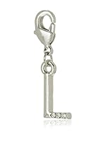 Diamond Style Charm Initial L