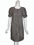 ADAM PLUS EVE Bib Front Dress in Chocolate