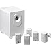 Leviton AEH50-WH Architectural Edition Powered By JBL 5-Channel Surround Sound Home Cinema Speaker System, White