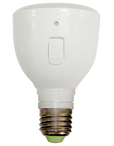 ラブロス Magic Bulb バッテリー内臓 LED電球 (外せば懐中電灯に早変わり! ・E26口金・一般電球形・白熱電球40W相当・240ルーメン・電球色相当) MB4W-A
