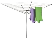Whitney Design 1600 12-Line Outdoor Umbrella-Style Clothes Dryer with Aluminum Arms