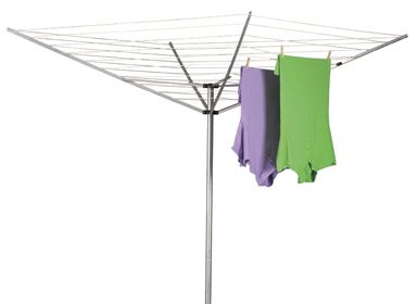 Whitney Design 1600 12-line Outdoor Umbrella-Style Clothes Dryer with Aluminum Arms