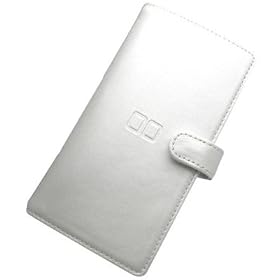 Hori White Leather Games Case for DS Lite (Nintendo DS)