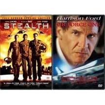 Sony Pictures Stealth [dvd/p&s] / Air Force One [dvd/side By Side] 2pk