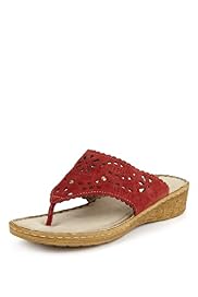 Footglove™ Original Leather Cut-Out Flip-Flops