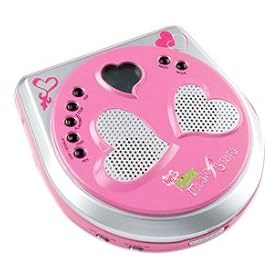 Kidz Music Stars Portable CD Player w Built in Speakers by Bratz