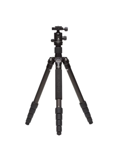 Benro C2691T Travel Angel Transfunctional Tripod Kit with Carbon Fiber Twist Lock Legs with B1 Head