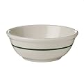 Niagara China Bowls Set of 4 - Green Stripe