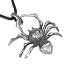 Spider Pewter Pendant Necklace