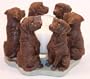 Chocolate Lab Retriever Votive - Votive Holder