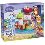 Mega Bloks Disney Winnie the Pooh Pirate Ship Boat 1362