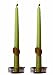 Tag Turkey Decorated Taper Candles, Set of 2, 10