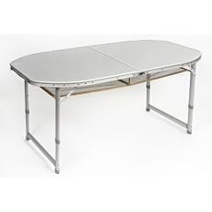 premium Aluminium Klapptisch 150x80 Campingtisch Falttisch Koffertisch