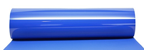 Firefly Craft Heat Transfer Vinyl For Silhouette And Cricut, 12 Inch by 20 Inch, Royal Blue