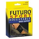 Wrist Support Neoprene Sport Adjustable, (Black-FUT 5223) - 1 Each.