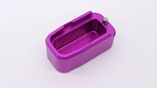 Taran Tactical TTI Firepower Base Pad for Glock 43 +2, Titanium Purple W/ Taran Spring