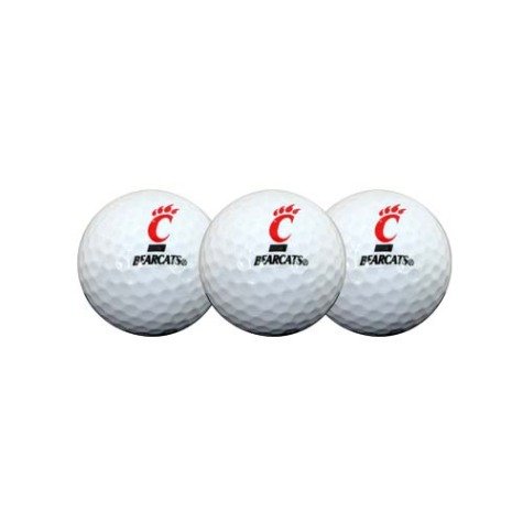 Cincinnati Bearcats Ncaa Golf Ball 3-pack
