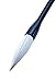 Easyou Sumi Chinese Brush for Calligraphy(Running Script) and Sumi Drawing(Flower, Peony) Jianhao(Goat Hair Mixed with Little Wolf) 1.5 * 6.2cm(0.59