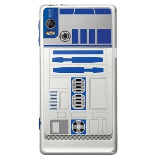  Motorola OEM R2D2 Star Wars Standard Battery Door MOTSTARBATCV for Motorola Droid 2