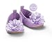 Mud Pie Baby Buds Ballet Slippers, Purple