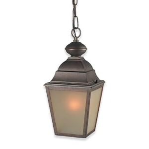 Royce Lighting RLC1245-15 Outdoor Convertible Lantern Corinthian Bronze with Sepia Tinted... by 