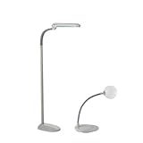 OttLite OLFMAGKIT 18w Floor Lamp with 5X Freestanding Magnifier Combo