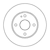 Produkt-Bild: 2 AUTEK Bremsscheiben hinten MAZDA 323 1.816V 1.84WD 1.816VGT 1.816V4WD 1.616V MX-5 1.6