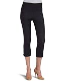 Karen Kane Women's Denim Zipper Capri,Dark,2