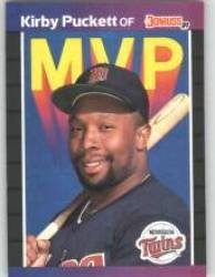 1989 Donruss Bonus MVP's #BC1 Kirby Puckett - Minnesota Twins (Baseball Cards)