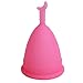 Hengsong Reusable Feminine Protection Cup Menstrual Cup 12 Hours (big, pink)