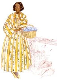 1840s to Early 1850s Everyday Round Dress Pattern