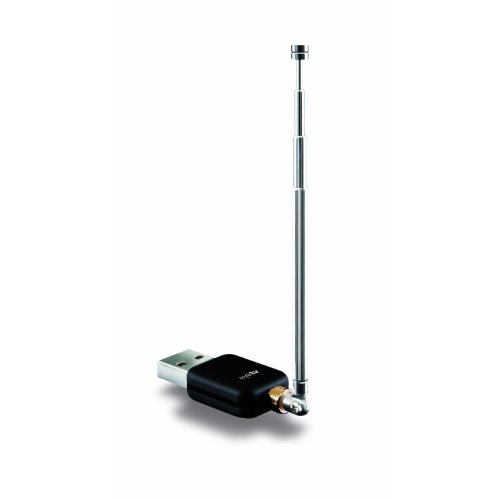 Elgato EyeTV DTT Deluxe ultra-kompakter TV-Stick für DVB-T inkl. original Schweizer Messer (USB 2.0) schwarz