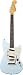 Fender Classic Series '65 Mustang&reg; Electric Guitar, Daphne Blue, Rosewood Fretboard