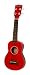 Kala Makala MK-SD/CAR Dolphin Bridge Soprano Ukulele, Candy Apple Red Kala Makala MK-SD/CAR Dolphin Bridge Soprano Ukulele, Candy Apple Red