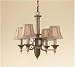 AF Lighting Qetesh Mini Chandelier SKU# 5662-4H - AF Lighting - 5662-4H
