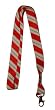 Foot Galaxy Christmas Candy Stripe Printed Lanyards