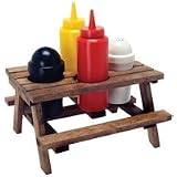 Picnic Table Condiment Set